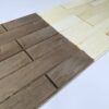Стеновой паркет из липы, крашеный